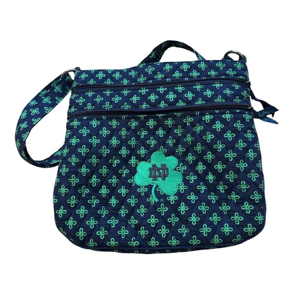 Vera Bradley Notre Dome Triple Zip Hipster Crossbody Sierra Bag Shoulderbag